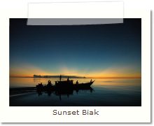 Sunset Biak