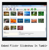 Embed Flickr Slideshow In Tumblr Flickr Hacks
