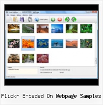 Flickr Embeded On Webpage Samples Html Code For Flickr Button