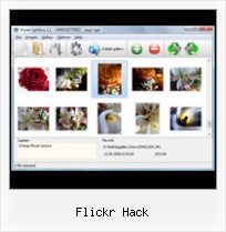 Flickr Hack Flickr Slideshow Play Button Overlay