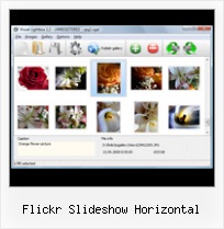Flickr Slideshow Horizontal Auto Repeat Flickr Slideshow