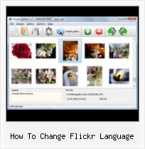 How To Change Flickr Language Best Flickr Gallery Joomla